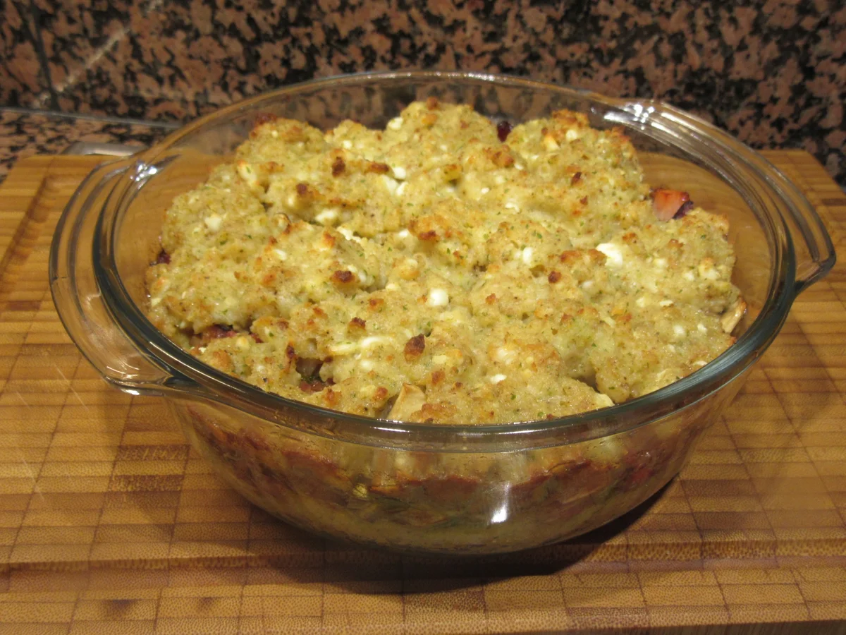 Auflauf: Püree-Auflauf mit allerlei Resten - Rezept - Bild Nr. 7763