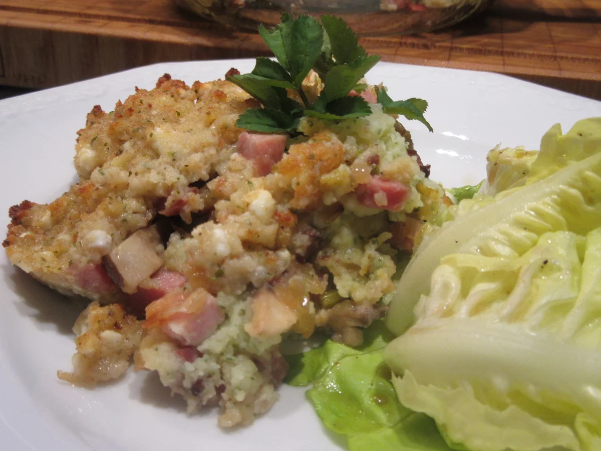 Auflauf: Püree-Auflauf mit allerlei Resten - Rezept - Bild Nr. 7764