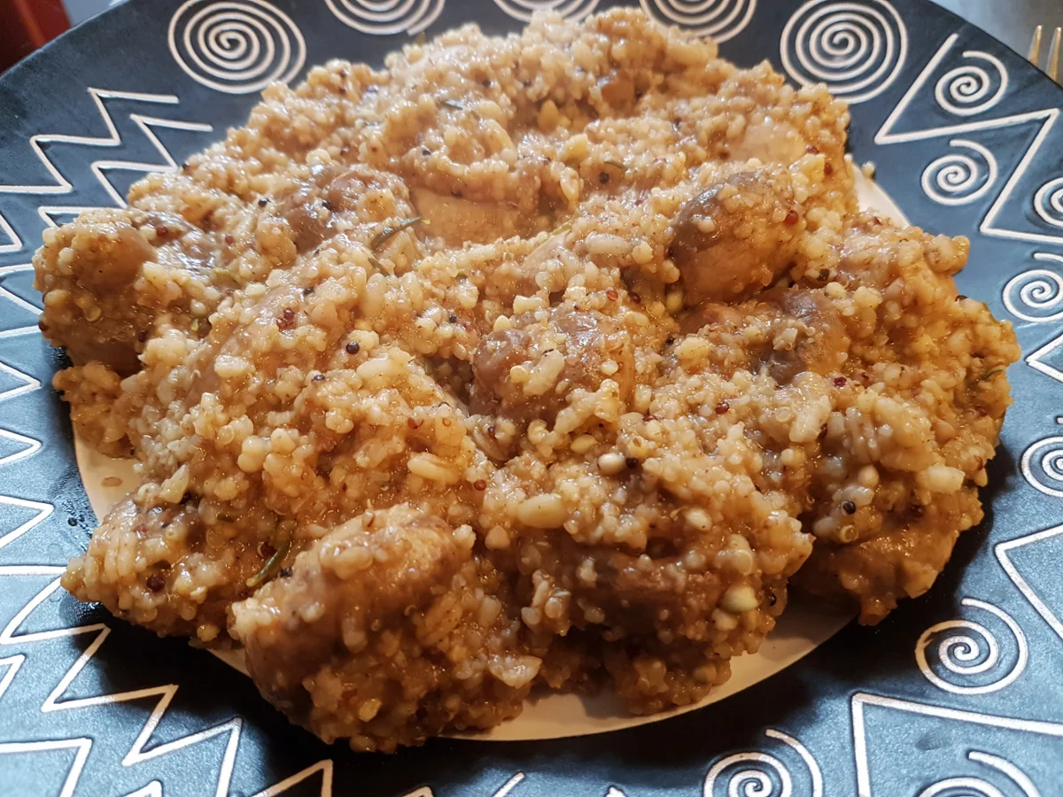 Rezept: Getreiderisotto mit Champignons Bild Nr. 2 Getreiderisotto mit Champignons - Rezept - Bild Nr. 2