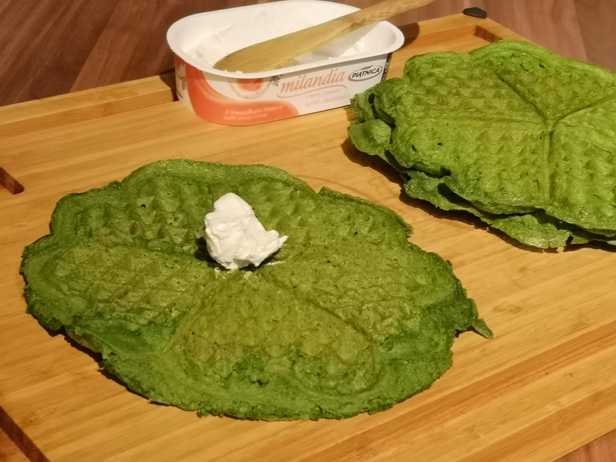 BiNe` S SPINATWAFFELN MIT PARMESAN - Rezept - Bild Nr. 7756