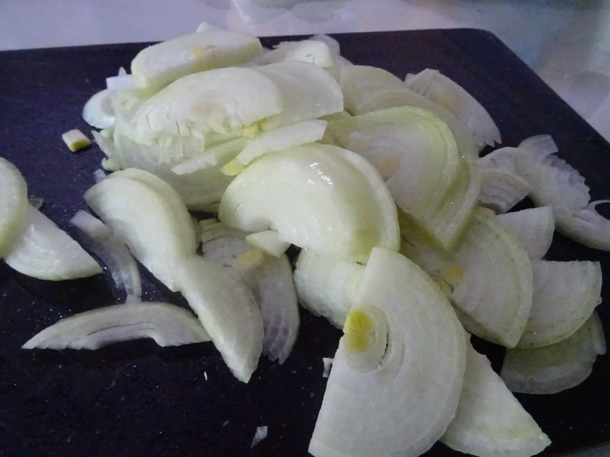 Rezept: Putenbrust-Röllchen aus dem Ofen, überbacken mit knusprig-cremigem Zwiebel-Topping Bild Nr. 5 Putenbrust-Röllchen aus dem Ofen, überbacken mit knusprig-cremigem Zwiebel-Topping - Rezept - Bild Nr. 5