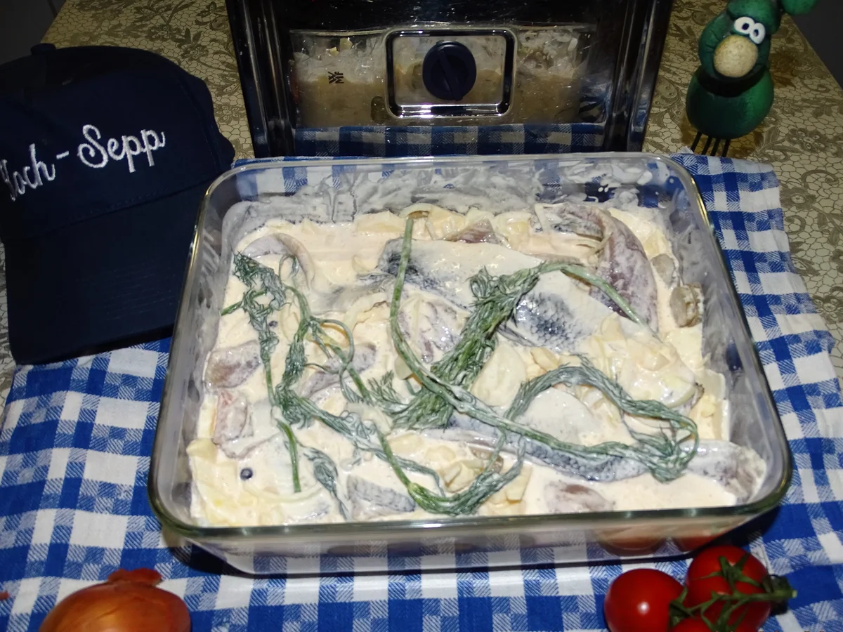 Smutje sün Hereng in Suur kaakt - Rezept - Bild Nr. 7757