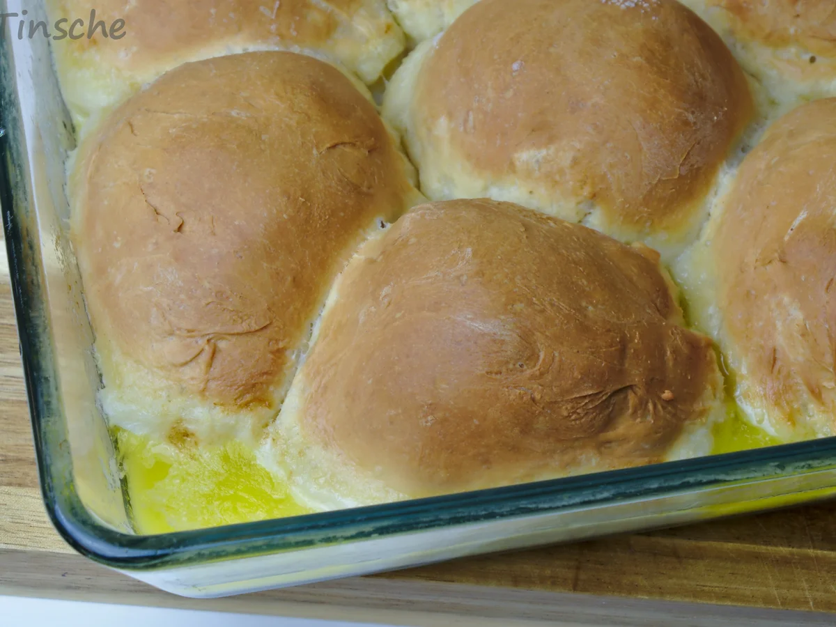 Hähnchen-Bolognese mit Mozzarella-Dampfnudeln - Rezept - Bild Nr. 7773