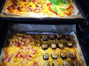 Pizza Quattro Stagione mal anders - Rezept - Bild Nr. 7756