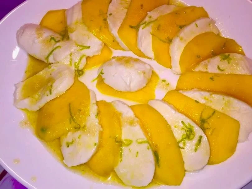 Rezept: Mango Mozzarella Bild Nr. 2 Mango Mozzarella - Rezept - Bild Nr. 2