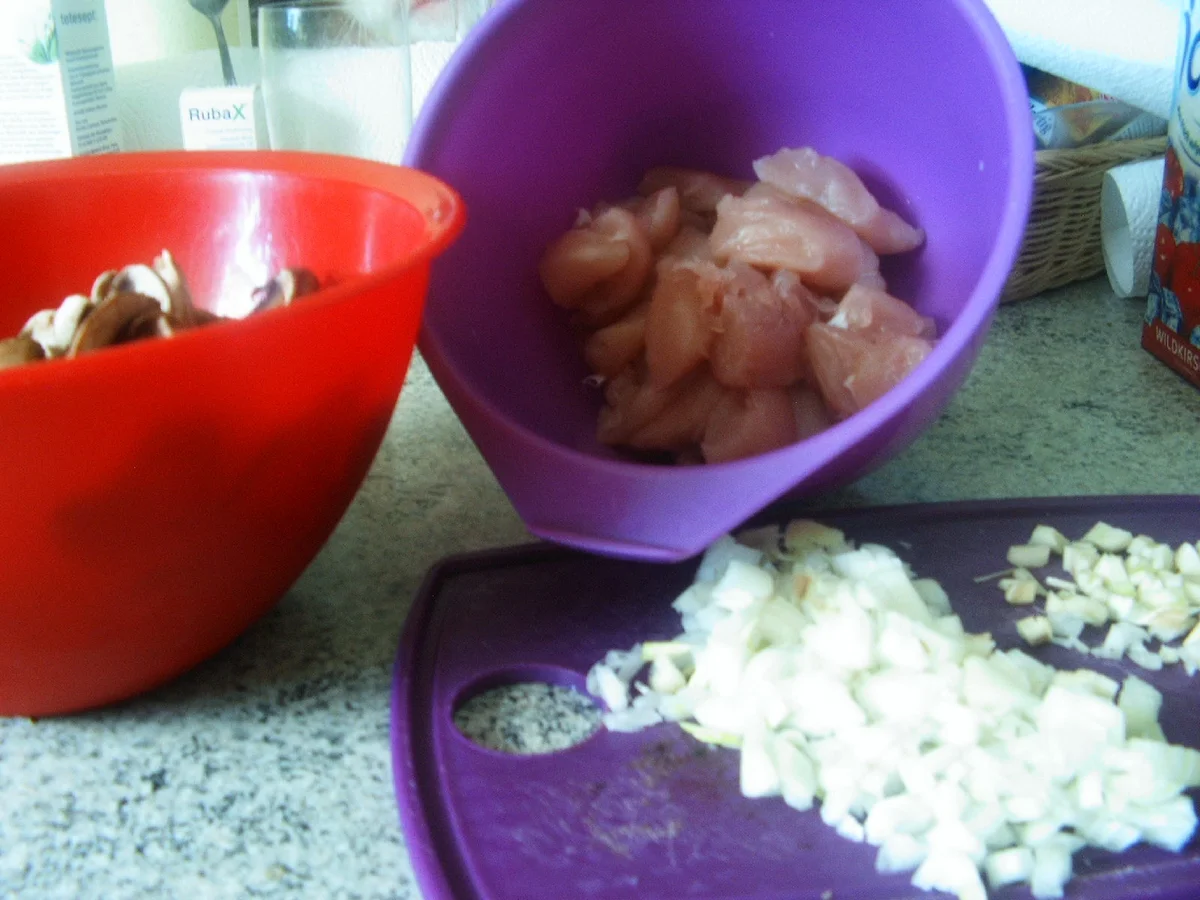 Schupfnudel -Champignons-Hähnchenpfanne - Rezept - Bild Nr. 7785