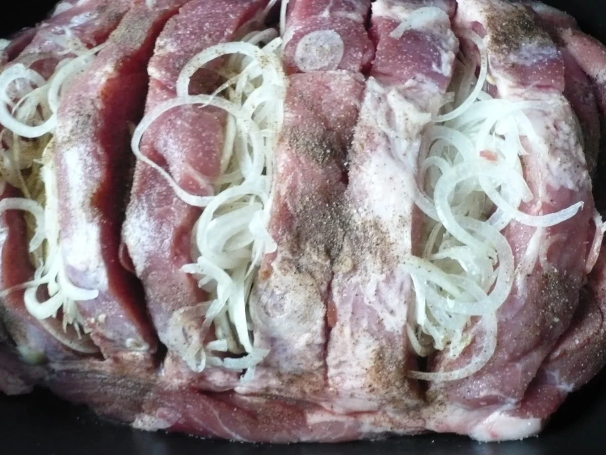 Gefüllter  Nackenbraten - Rezept - Bild Nr. 7759
