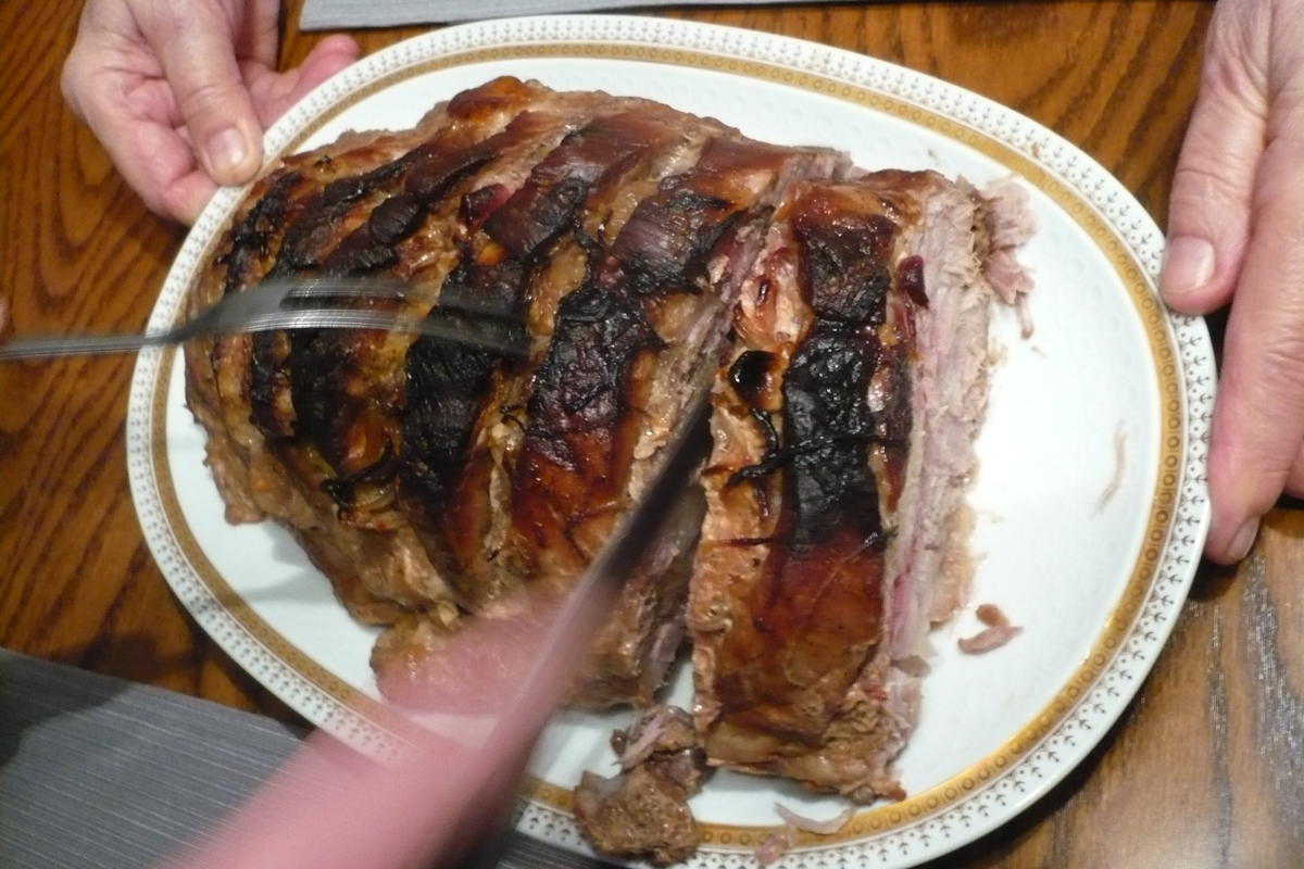 Gefüllter Nackenbraten - Rezept mit Bild - kochbar.de