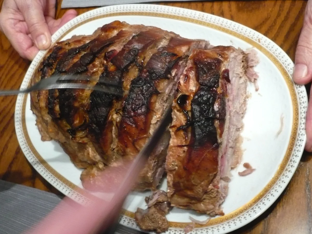 Gefüllter  Nackenbraten - Rezept - Bild Nr. 7761