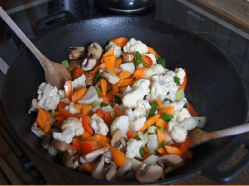 Rezept: Schlemmerfilet mit Gemüsecurry und Kartoffeln Bild Nr. 11 Schlemmerfilet mit Gemüsecurry und Kartoffeln - Rezept - Bild Nr. 11