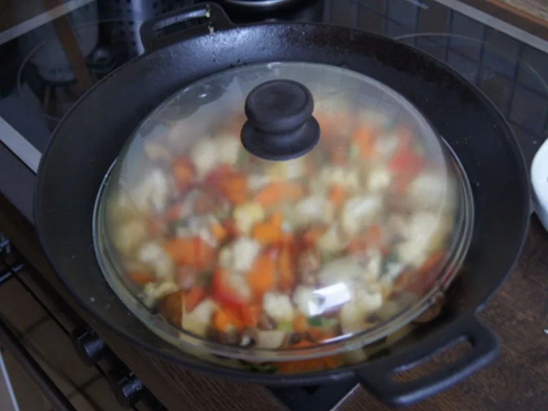 Rezept: Schlemmerfilet mit Gemüsecurry und Kartoffeln Bild Nr. 16 Schlemmerfilet mit Gemüsecurry und Kartoffeln - Rezept - Bild Nr. 16