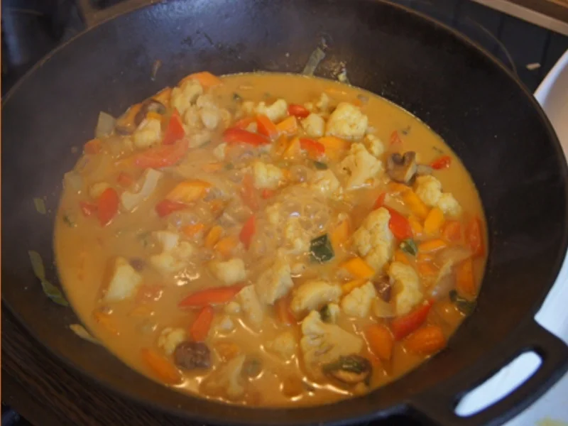 Rezept: Schlemmerfilet mit Gemüsecurry und Kartoffeln Bild Nr. 18 Schlemmerfilet mit Gemüsecurry und Kartoffeln - Rezept - Bild Nr. 18