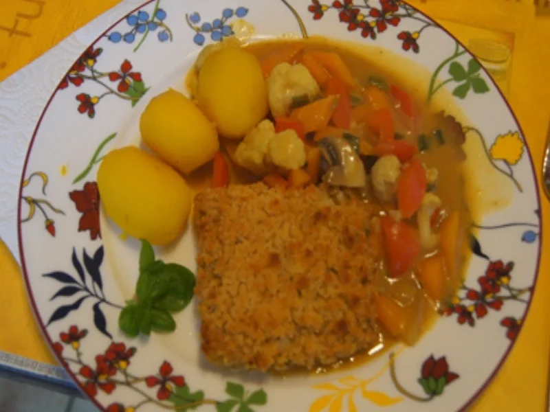 Rezept: Schlemmerfilet mit Gemüsecurry und Kartoffeln Bild Nr. 24 Schlemmerfilet mit Gemüsecurry und Kartoffeln - Rezept - Bild Nr. 24