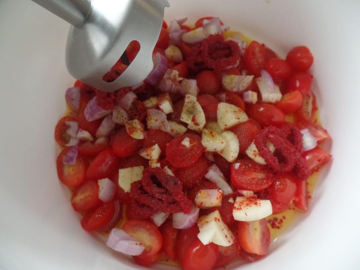 Bavette mit frischer Tomatensauce - Rezept - Bild Nr. 7790