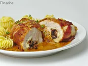 Rezept: Hähnchenroulade mit Speck/Zwiebel/Käsefüllung Bild Nr. 7805 Hähnchenroulade mit Speck/Zwiebel/Käsefüllung - Rezept - Bild Nr. 7805