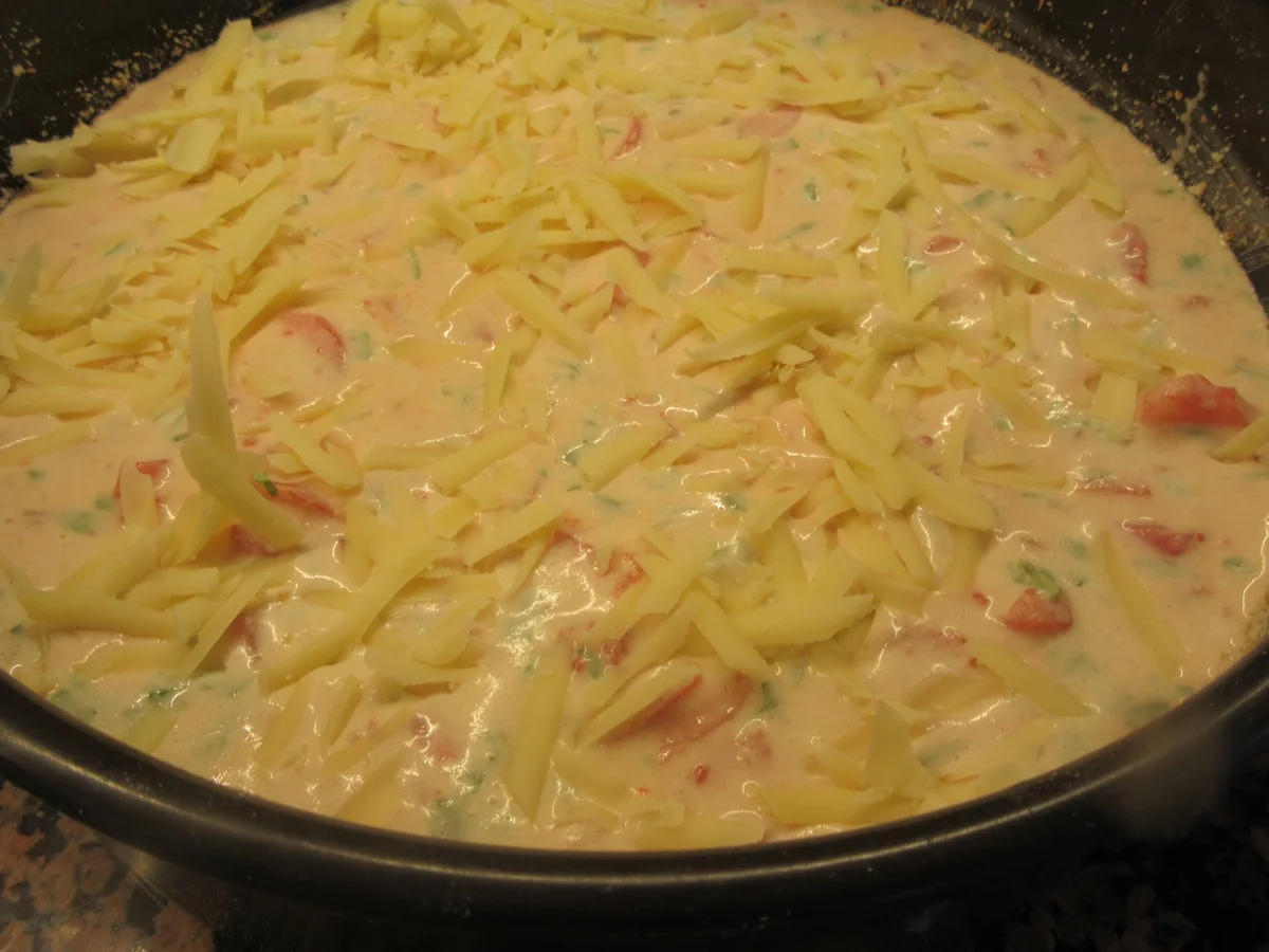 Rezept: Pikantes Backen: Tomatenkuchen Bild Nr. 7790 Pikantes Backen: Tomatenkuchen - Rezept - Bild Nr. 7790