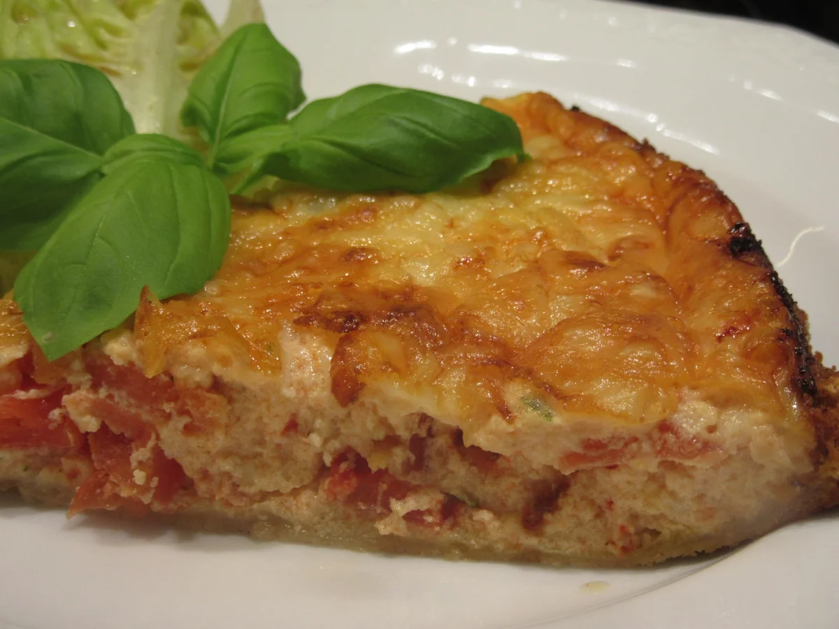 Rezept: Pikantes Backen: Tomatenkuchen Bild Nr. 7792 Pikantes Backen: Tomatenkuchen - Rezept - Bild Nr. 7792