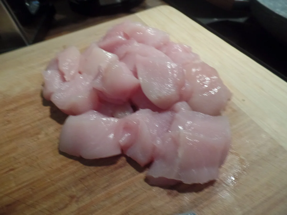 Ananashähnchen auf Quinoa-Tricolore mit Gurkensalat - Rezept - Bild Nr. 7792