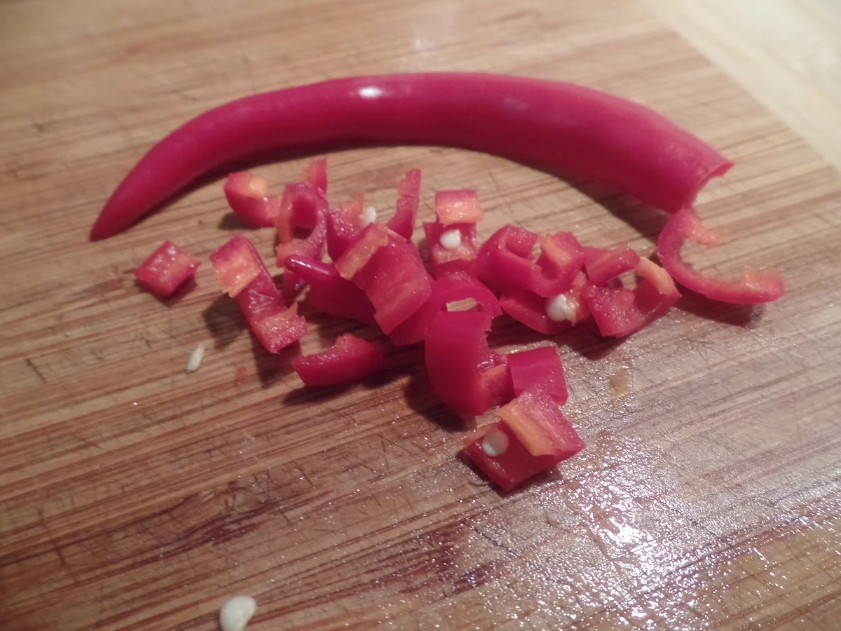 Ananashähnchen auf Quinoa-Tricolore mit Gurkensalat - Rezept - Bild Nr. 7795
