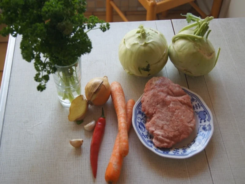 Pikant gefüllte Kohlrabi - Rezept - Bild Nr. 4