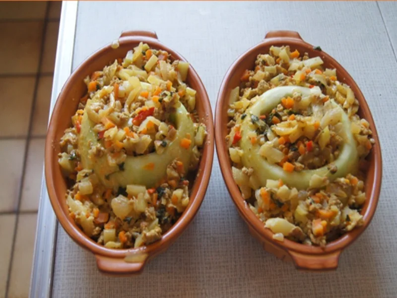 Pikant gefüllte Kohlrabi - Rezept - Bild Nr. 24