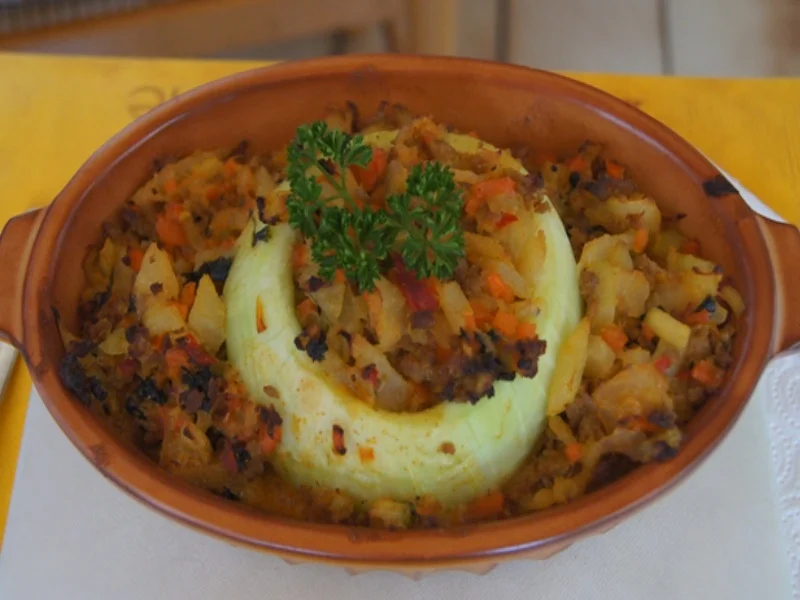 Pikant gefüllte Kohlrabi - Rezept - Bild Nr. 28