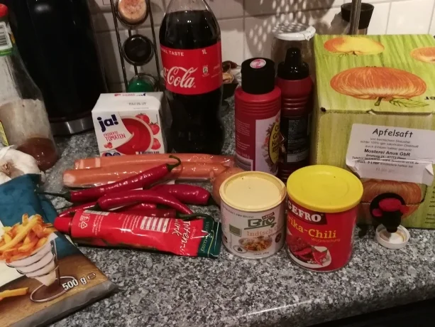 Rezept: GUTES FASTFOOD WILL AUCH WEILE HABEN ODER HÖLLENWURST Bild Nr. 7810 GUTES FASTFOOD WILL AUCH WEILE HABEN ODER HÖLLENWURST - Rezept - Bild Nr. 7810