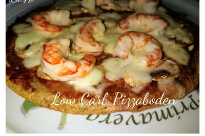 LOW CARB PIZZABODEN - Rezept - Bild Nr. 7812