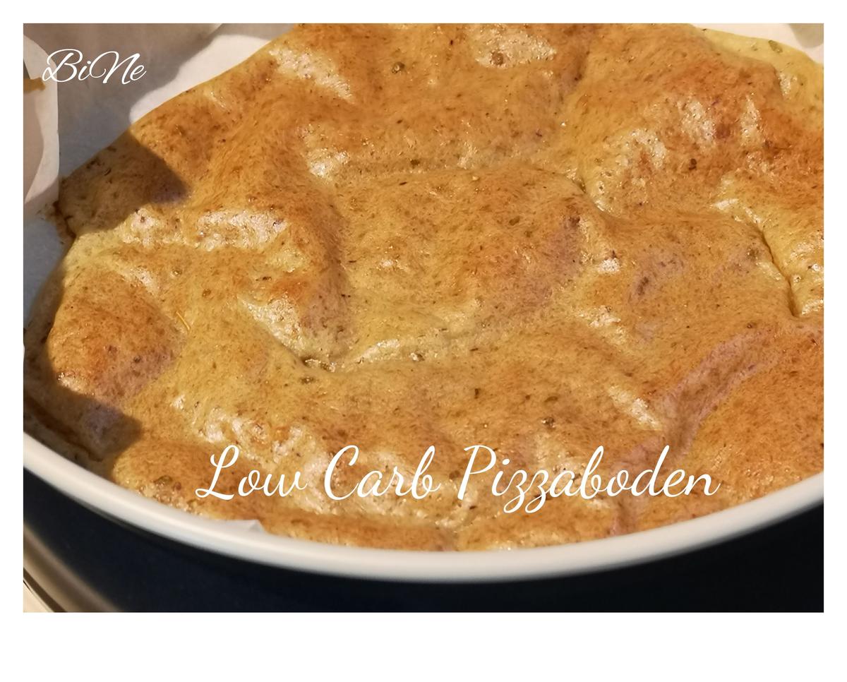 LOW CARB PIZZABODEN - Rezept - Bild Nr. 7815