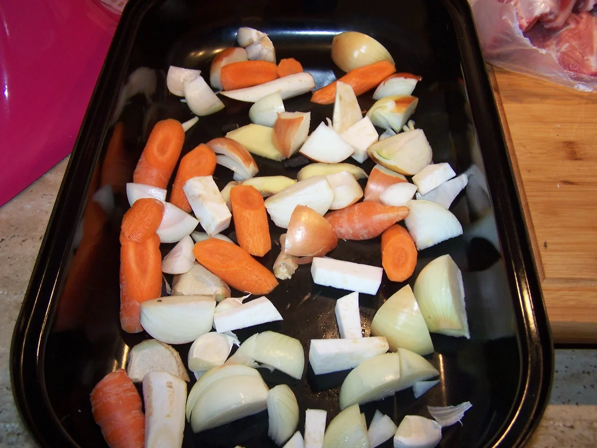 Schäl-Rippchen aus dem Backofen in der  Pfanne gebraten - Rezept - Bild Nr. 7821