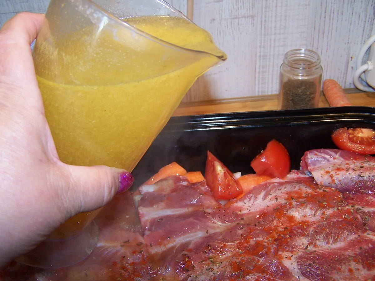 Schäl-Rippchen aus dem Backofen in der  Pfanne gebraten - Rezept - Bild Nr. 7822