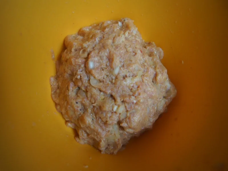 Pikante Mettbällchen mit Gemüse-Curry im Wok und Basmatireis - Rezept - Bild Nr. 7825