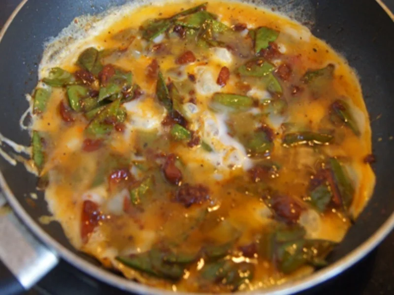 Herzhaftes Zuckerschoten-Tomaten-Omelett - Rezept - Bild Nr. 4