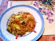 Gebratene Nudeln mit Hähnchenbrust - Rezept - Bild Nr. 2