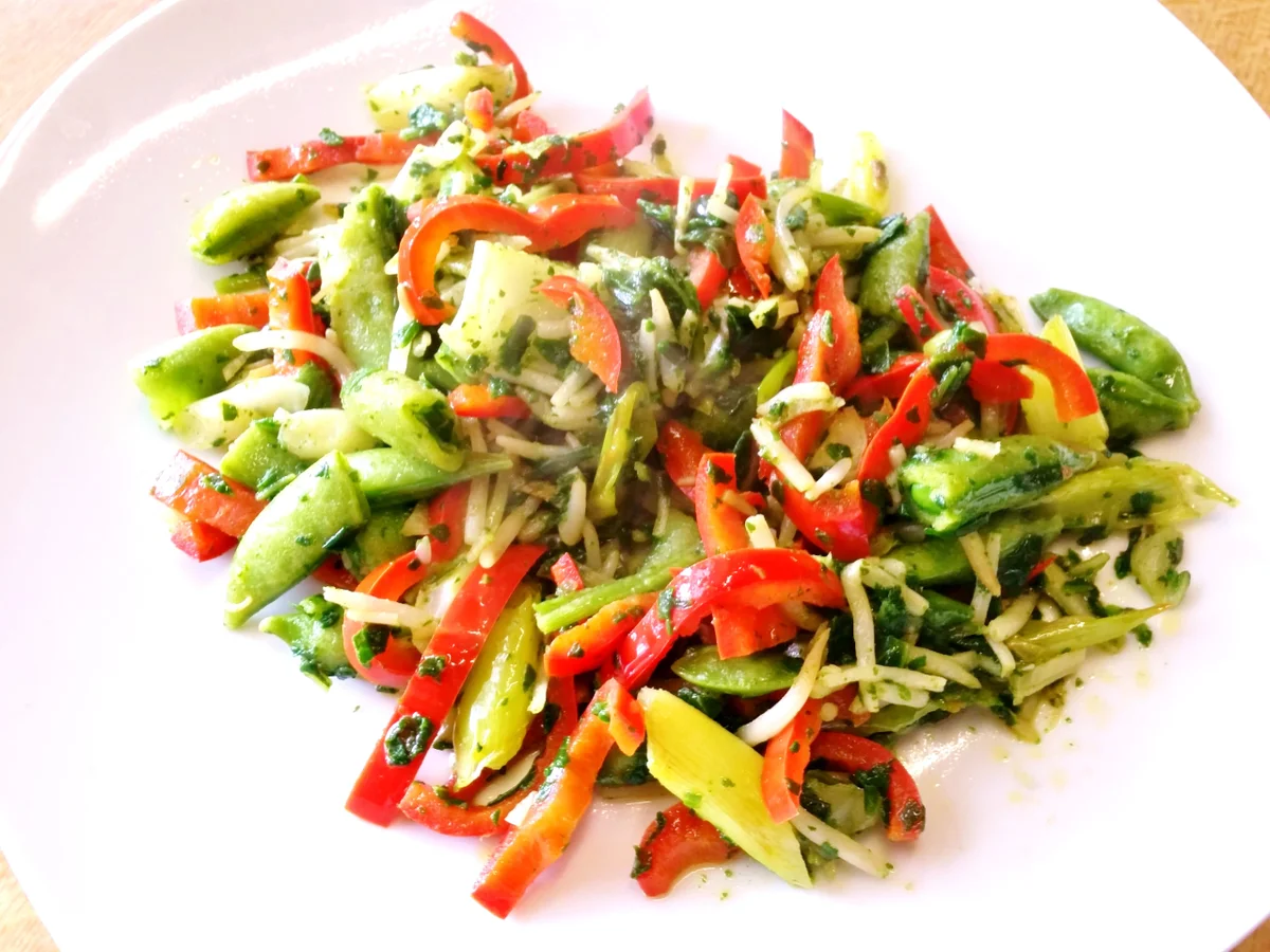 Gebratene Nudeln mit Hähnchenbrust - Rezept - Bild Nr. 5