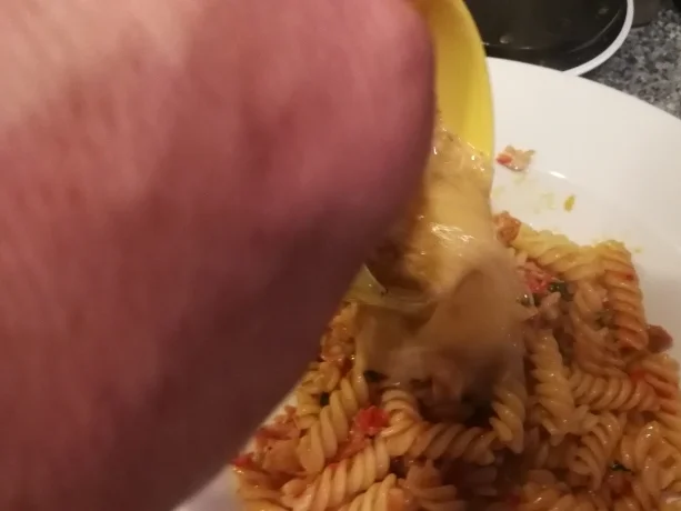 Rezept: Turboschnelle und scharfe Resteverwertung Bild Nr. 7831 Turboschnelle und scharfe Resteverwertung - Rezept - Bild Nr. 7831