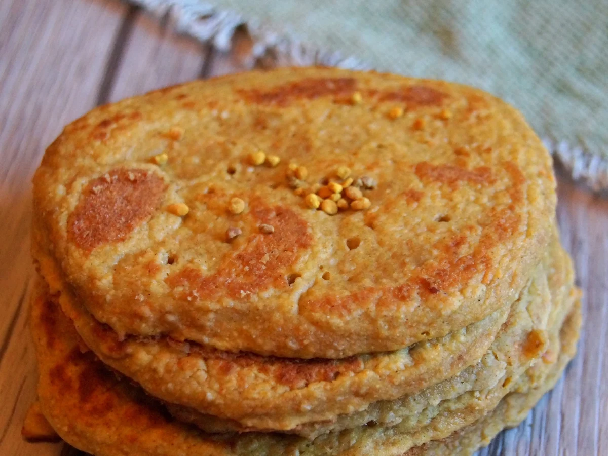 Frühstück: Karotten-Pfannkuchen mit Süßlupinenmehl - Rezept - Bild Nr. 2