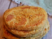 Frühstück: Karotten-Pfannkuchen mit Süßlupinenmehl - Rezept - Bild Nr. 2
