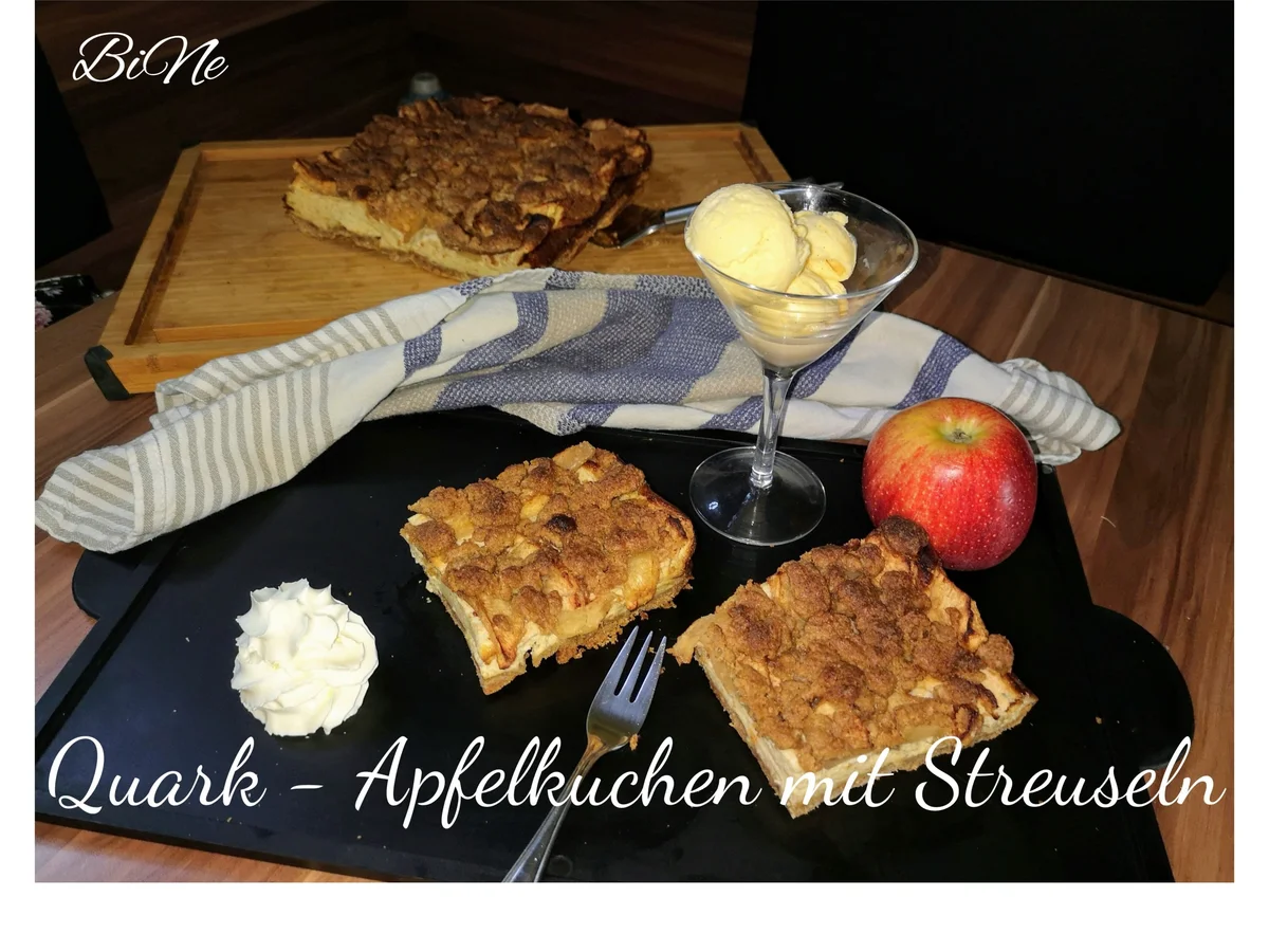 BiNe` S QUARK - APFELKUCHEN MIT STREUSELN - Rezept - Bild Nr. 6