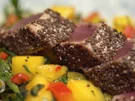 Thunfischfilet in Chiasamen-Curry-Kruste - Rezept - Bild Nr. 2