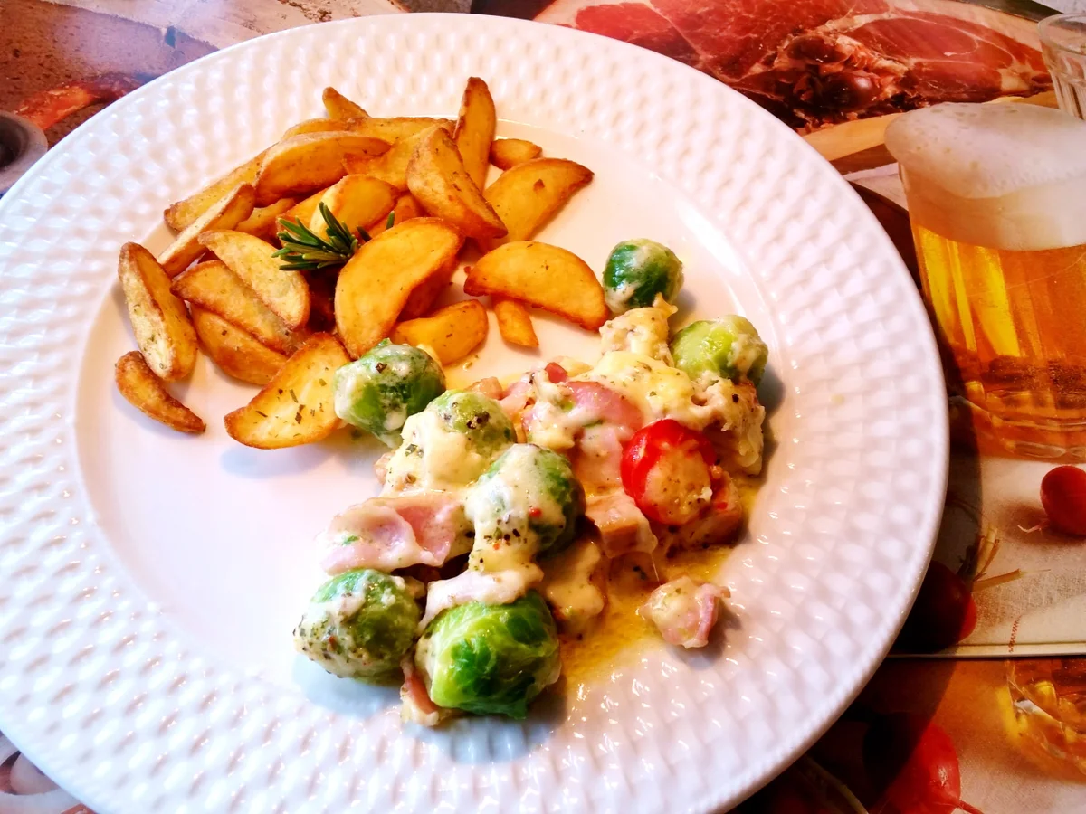 Rosenkohl-Gratin - Rezept - Bild Nr. 7829