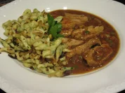 Pasta: Bärlauchspätzle mit Zwiebeln - Rezept - Bild Nr. 7833