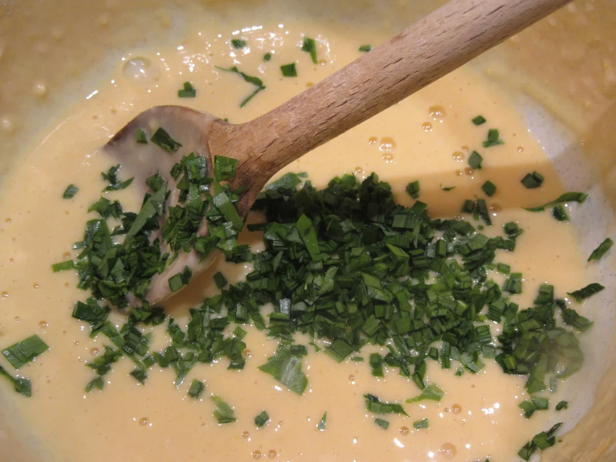 Pasta: Bärlauchspätzle mit Zwiebeln - Rezept - Bild Nr. 7835