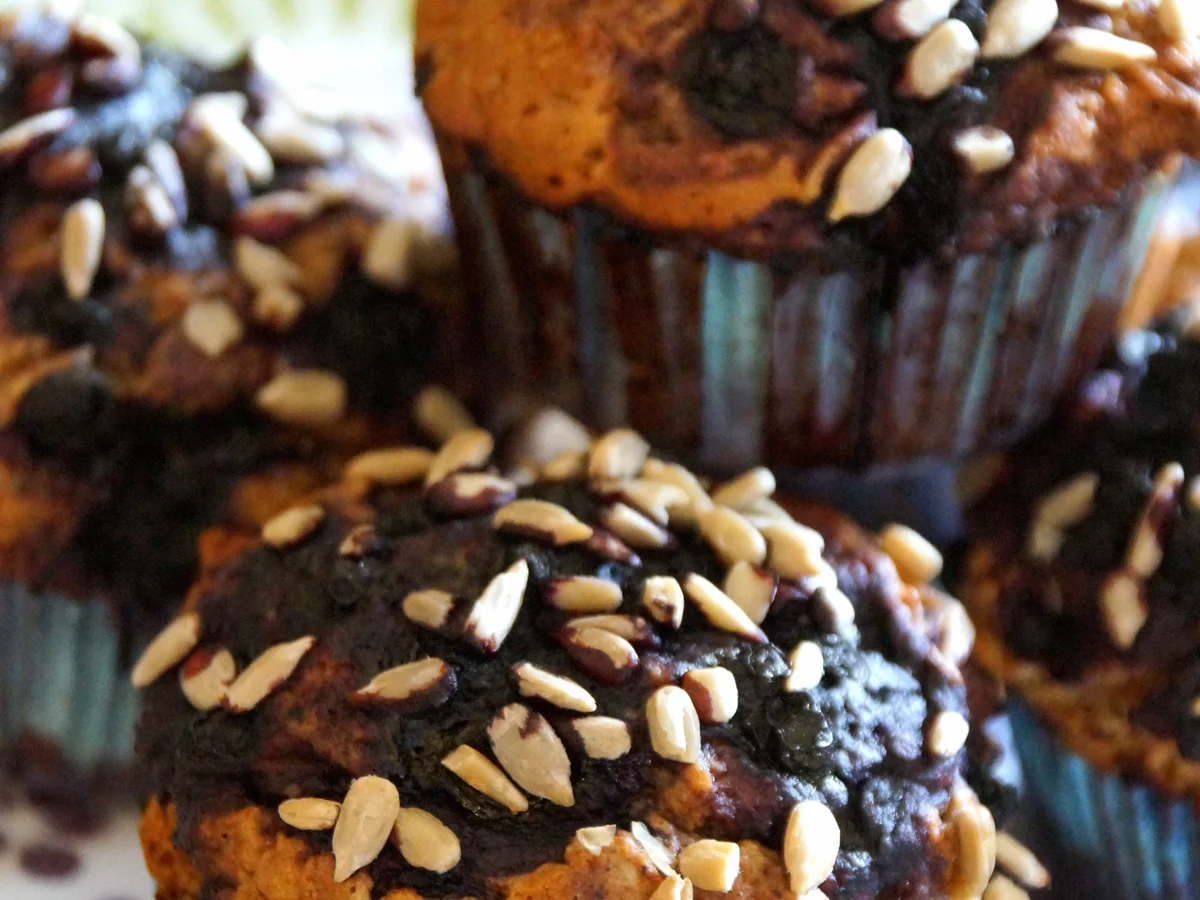Blaubeer-Sonnenblumenkern-Muffins - Rezept - Bild Nr. 2