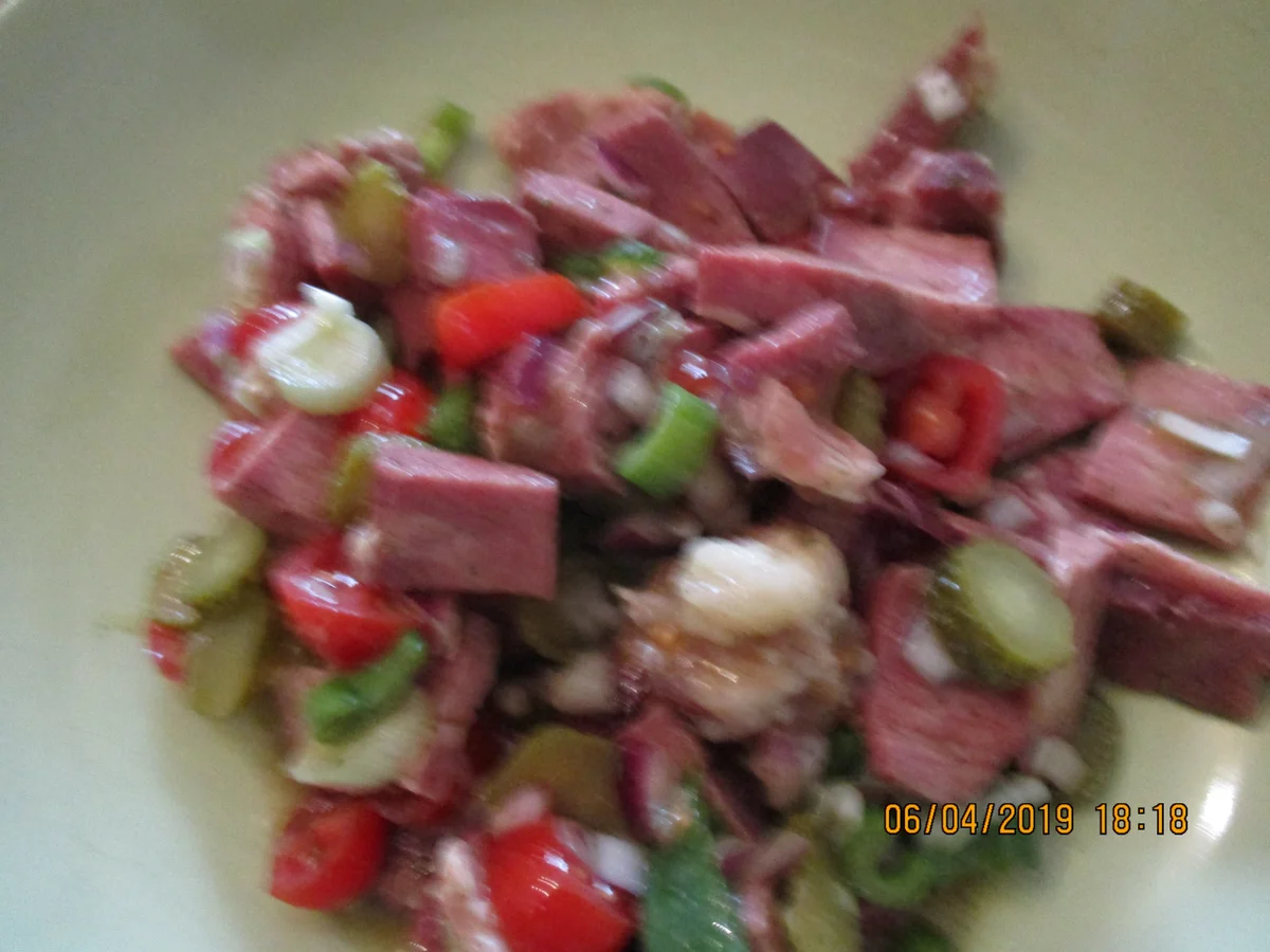 Rezept: RinderzungenSalat Bild Nr. 2 RinderzungenSalat - Rezept - Bild Nr. 2