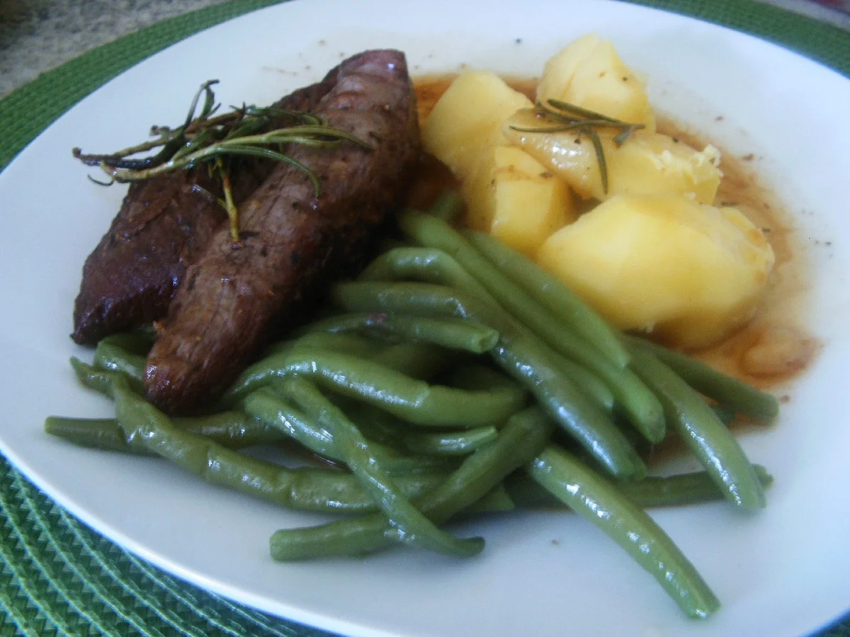 Lammfilets mit Butterbohnen - Rezept - Bild Nr. 7846