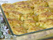 Kartoffelpüree mit Zwiebeln und Käse überbacken - Rezept - Bild Nr. 7859