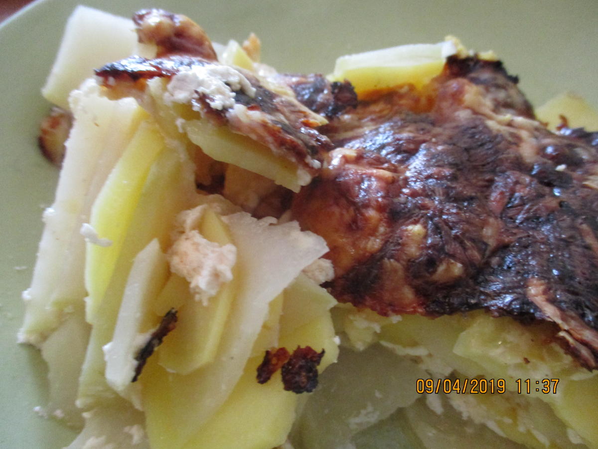 Kartoffel-Kohlrabi-Gratin - Rezept mit Bild - kochbar.de