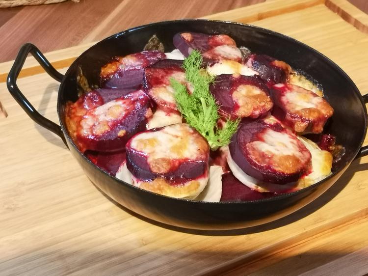 BiNe` S ROTE BETE - FENCHEL GRATIN - Rezept - kochbar.de