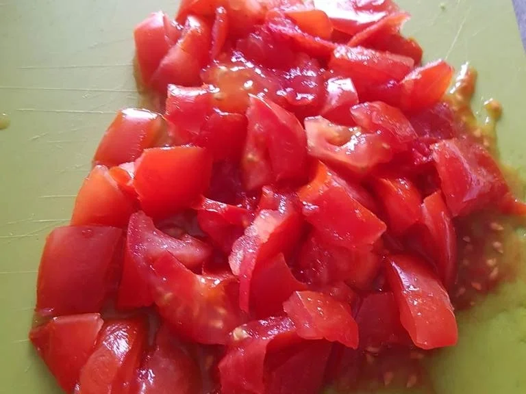 Frischer Salat mit Scampi`s (lauwarm) - Rezept - Bild Nr. 7861